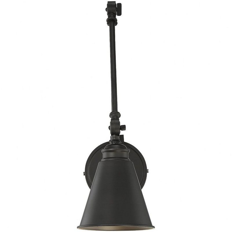 Savoy House Morland 1 - Light Swing Arm Lamp in  Matte Black