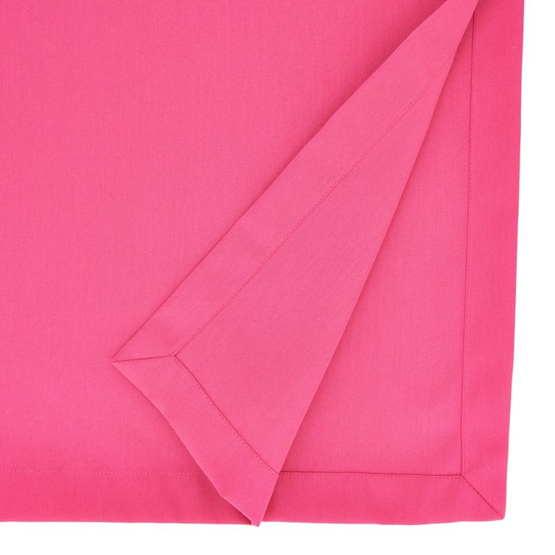 Saro Lifestyle Solid Color Everyday Table Runner, Fuchsia, 16" x 90"