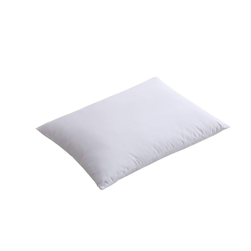 Standard Medium 2pk Goose Feather Bed Pillow - St. James Home: 233 Thread Count, OEKO-TEX Certified, Universal Sleeper