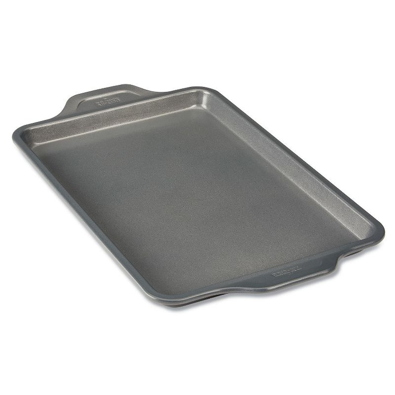 All-Clad 15" x 10" Nonstick Jelly Roll Pan, Pro-Release Bakeware, Gray