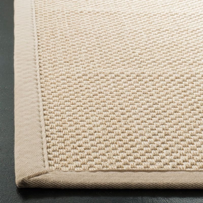 Natural Fiber NF150 Power Loomed Indoor Runner - Ivory/Light Beige - 2'6"x4' - Safavieh