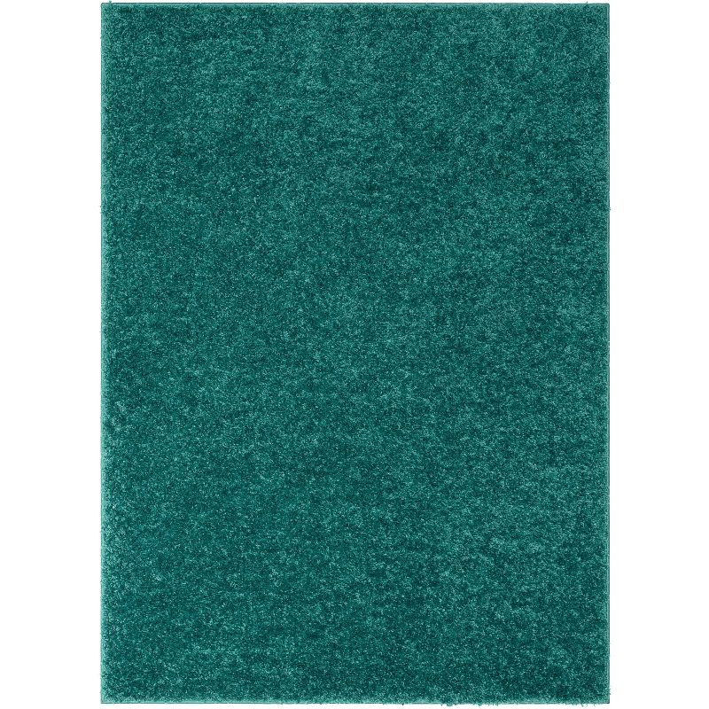 Well Woven Elle Basics Emerson Textured 7'10" x 9'10" Green Area Rug