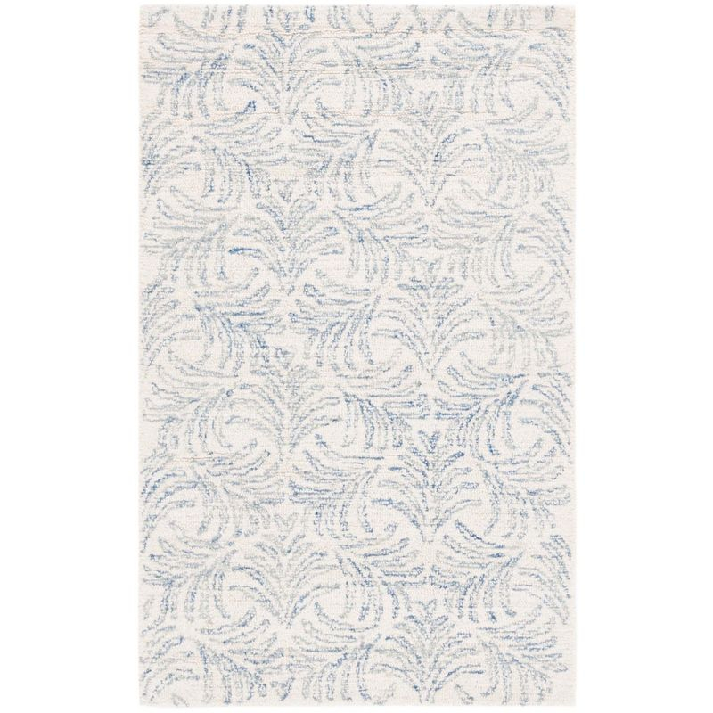 Jardin JAR728 Hand Tufted Accent Rug - Ivory/Blue - 3'x5' - Safavieh