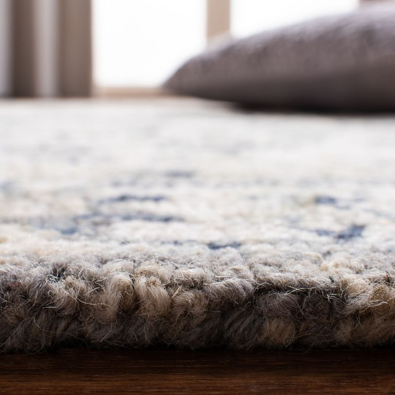 Aspen APN125 Hand Tufted Indoor Runner Rug - Ivory/Blue - 2'3"x11' - Safavieh
