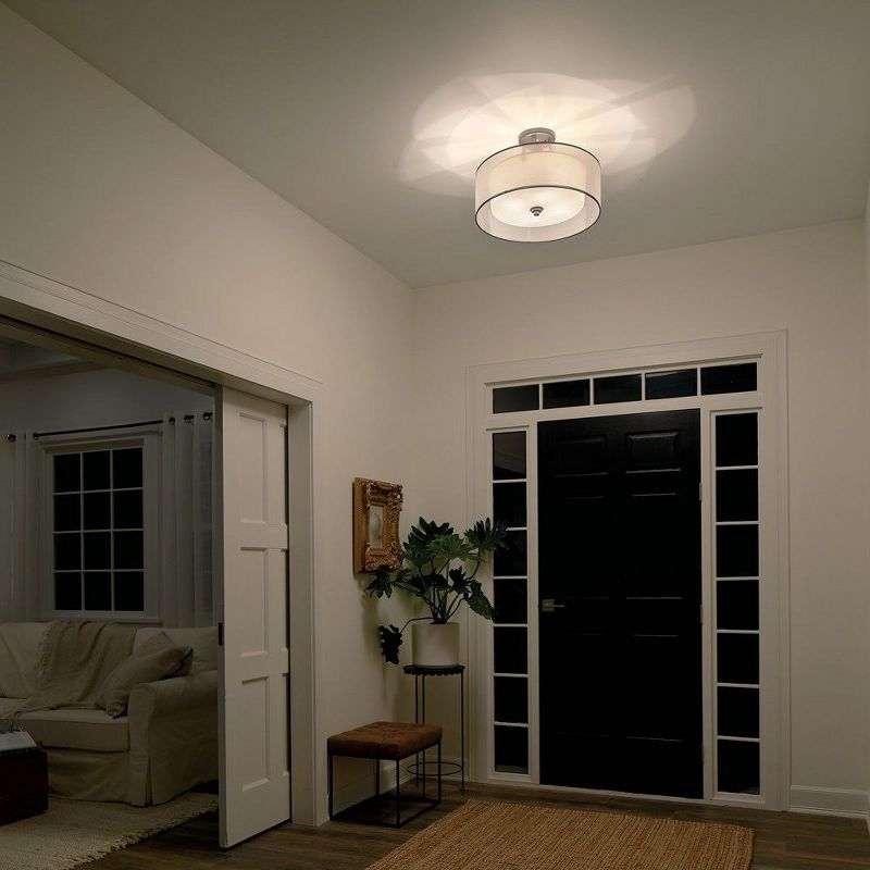 Kichler Lighting Lacey 4 - Light Semi-Flush Mount in  Mission Bronze