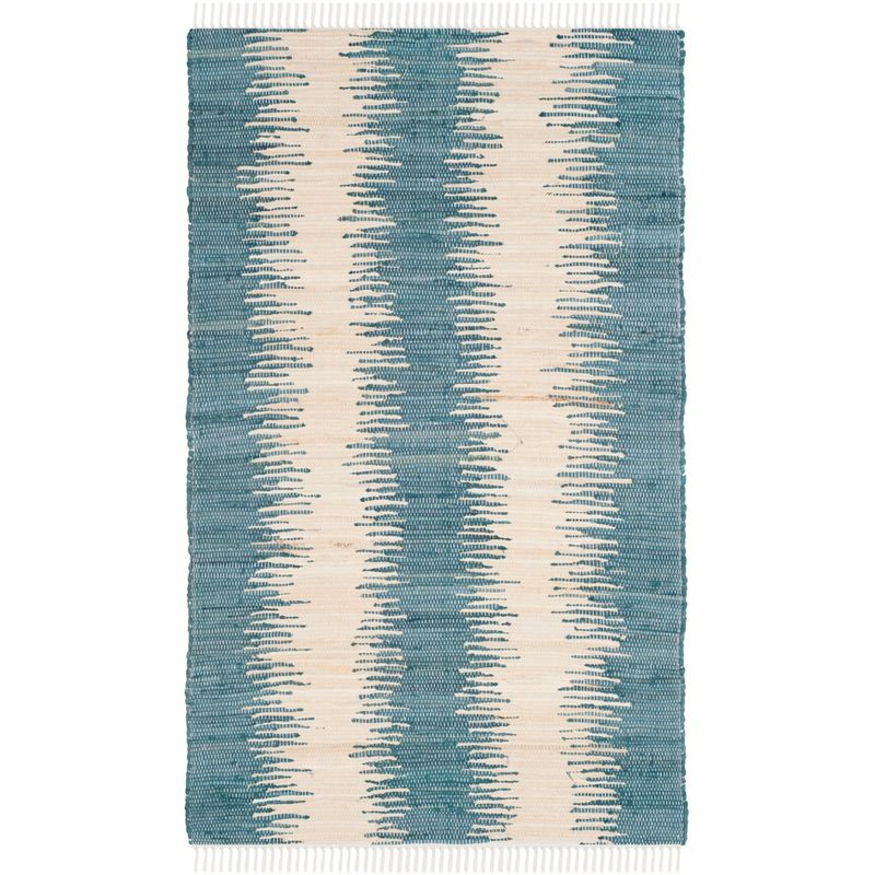 Montauk MTK751 Hand Woven Indoor Accent Rug - Blue - 3'x5' - Safavieh