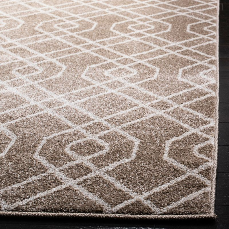 Amherst AMT407 Power Loomed Area Rug - Wheat/Beige - 4'x6' - Safavieh.