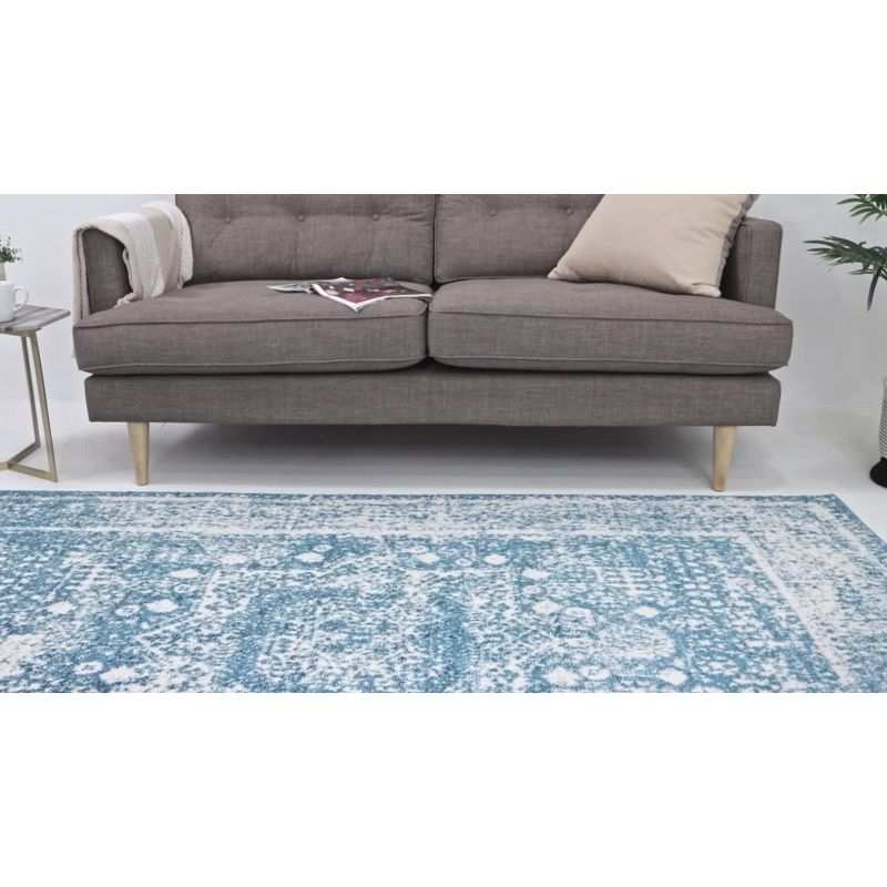 Unique Loom 4'x6' Rosso Cavalli Multi-color Indoor Area Rug