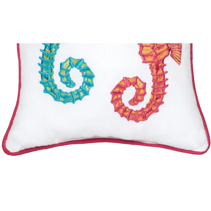 C&F Home Seahorse Duo Petite Size Accent Throw Pillow