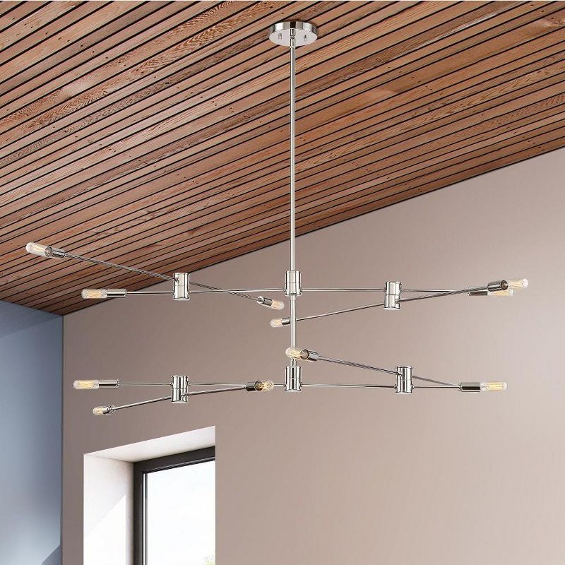 Savoy House Lyrique 12 - Light Chandelier in  Bronze/Brass