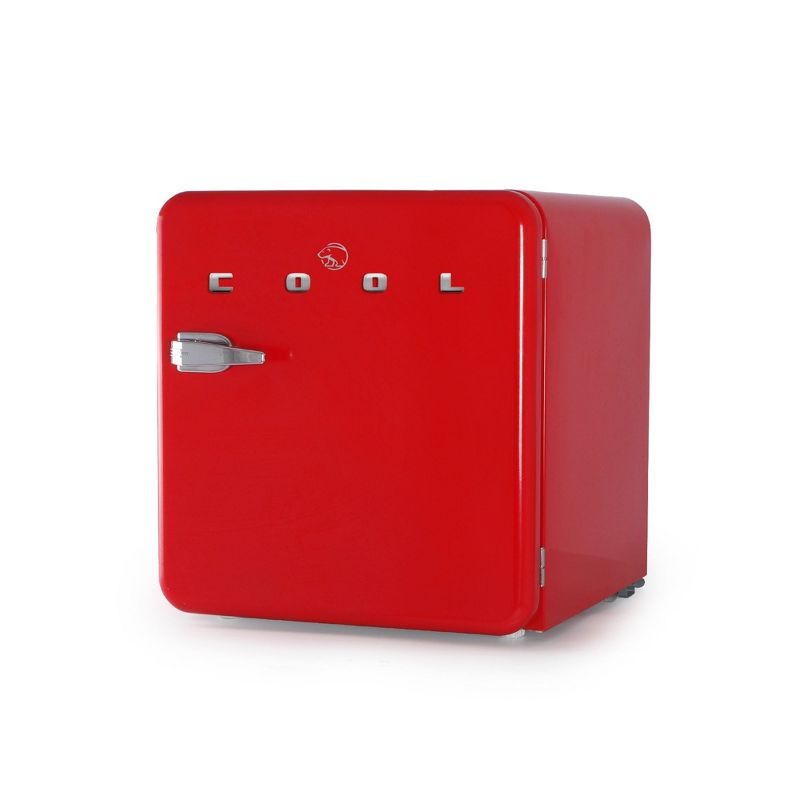 COMMERCIAL COOL Retro Refrigerator 1.6 Cu. Ft., Red