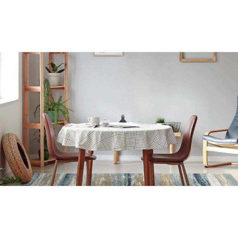 Luxe Weavers Abstract Stripe Blue 9x12 Area Rug