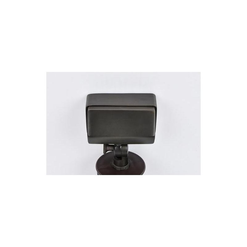 Elegant Lighting FLOOD LIGHT W2in D4in H6in ANTIQUE BRASS INCLUDES STAKE G4 HALOGEN 35W(LIGHT SOURCE NOT INCLUDED)