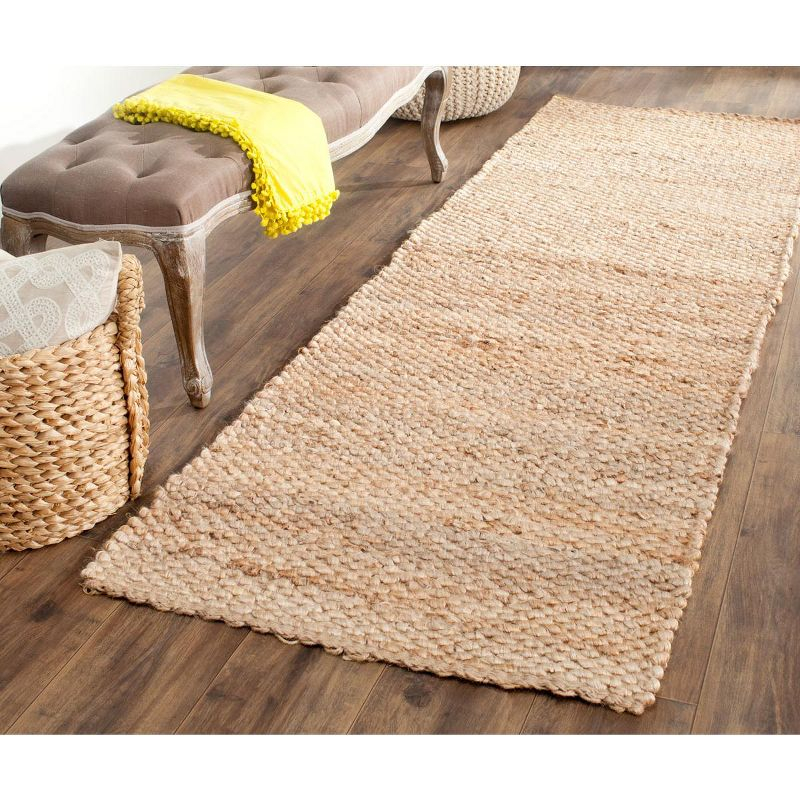 Natural Fiber NF459 Hand Woven Indoor Runner Rug - Natural - 2'6"x6' - Safavieh.
