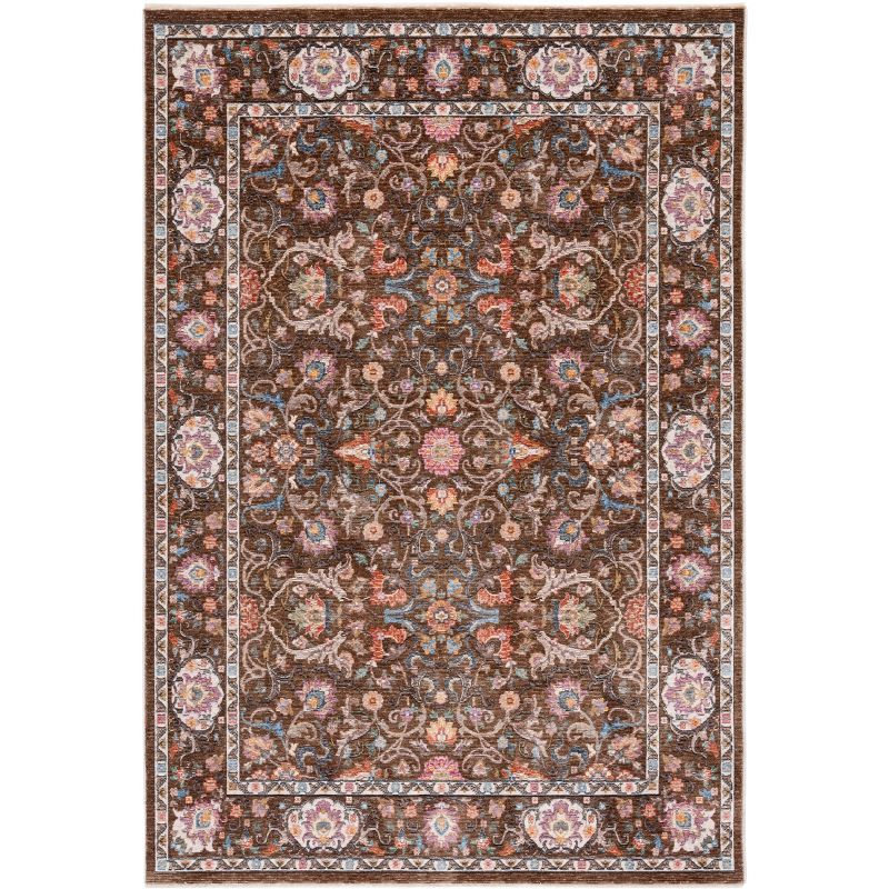 Crimson CMS224 Loomed Indoor Area Rug - Brown/Blue - 2'2"x4' - Safavieh