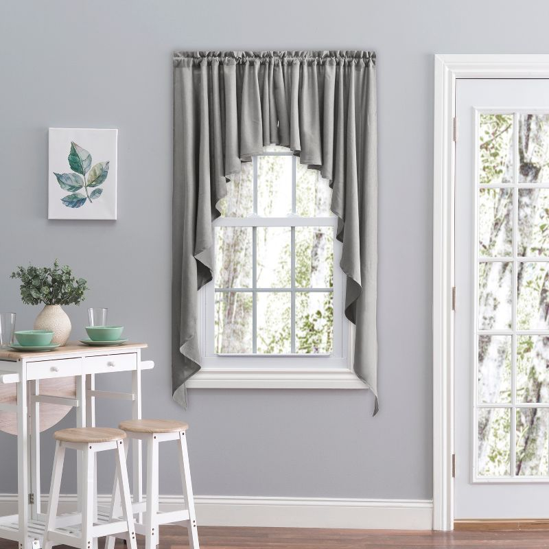 Ricardo Glasgow Swag 62x24 Grey