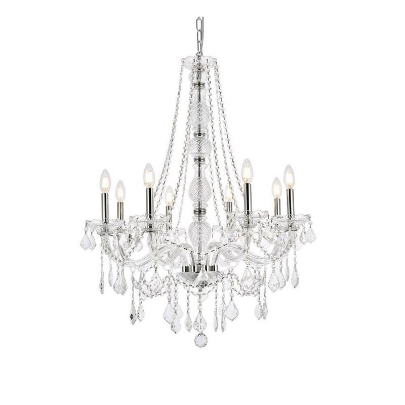 Elegant Lighting Verona 8 - Light Chandelier in  Chrome