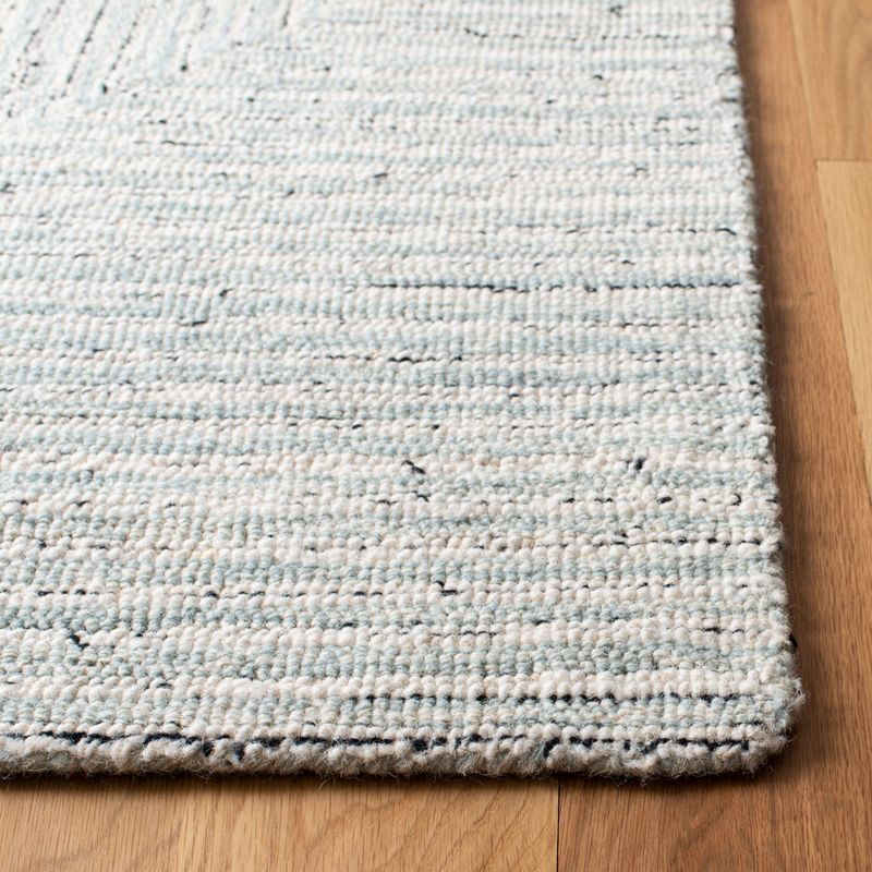 Micro-Loop MLP176 Hand Tufted Area Rug - Light Grey/Ivory - 5'x8' - Safavieh.