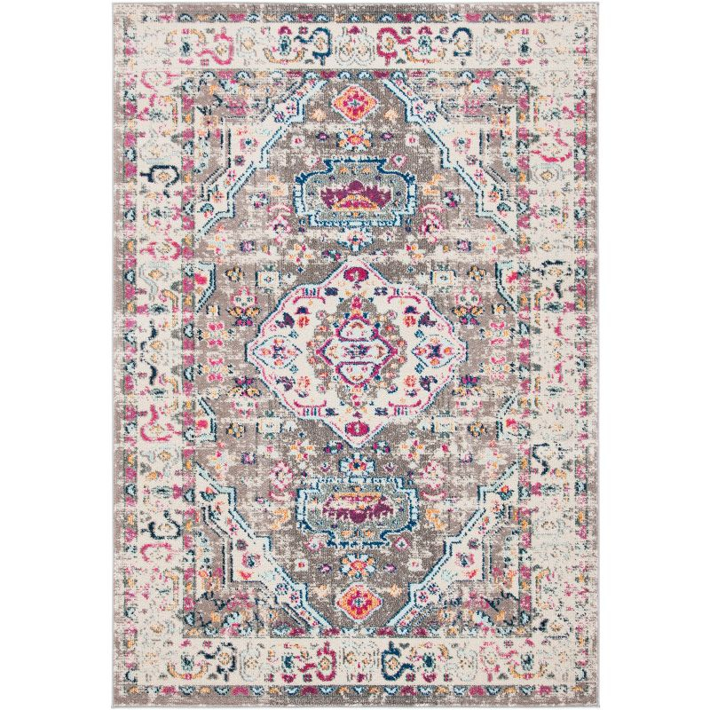 Madison MAD468 Power Loomed Indoor Area Rug - Taupe/Ivory - 8'x10' - Safavieh