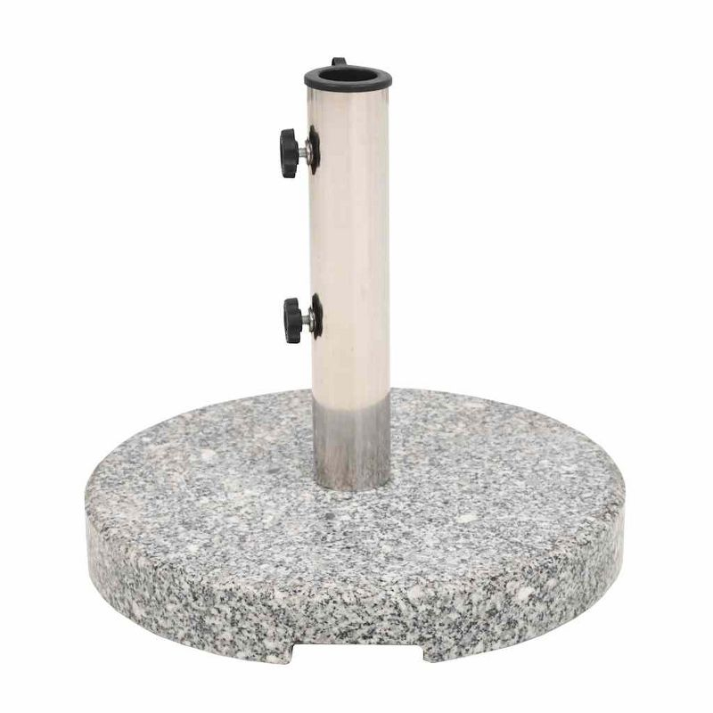 VidaXL Parasol Base Granite Round 44.1 lb