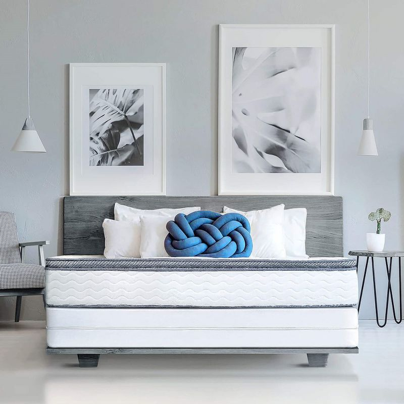 Guardmax Waterproof Twin Box Spring Encasement Protector with Zipper- White