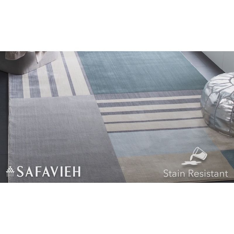 Orwell ORW397 Power Loomed Area Rug - Charcoal/Beige - 3'x5' - Safavieh.