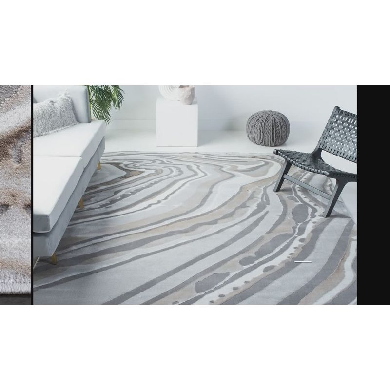 Craft CFT843 Loomed Indoor Area Rug - Gold/Grey - 9'x12' - Safavieh