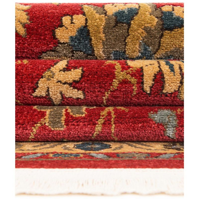 Unique Loom 10' 0 x 13' 1 Red Edinburgh Monroe Area Rug
