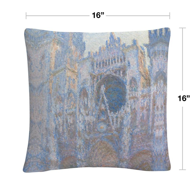 Trademark Fine Art Claude Monet Throw Pillow