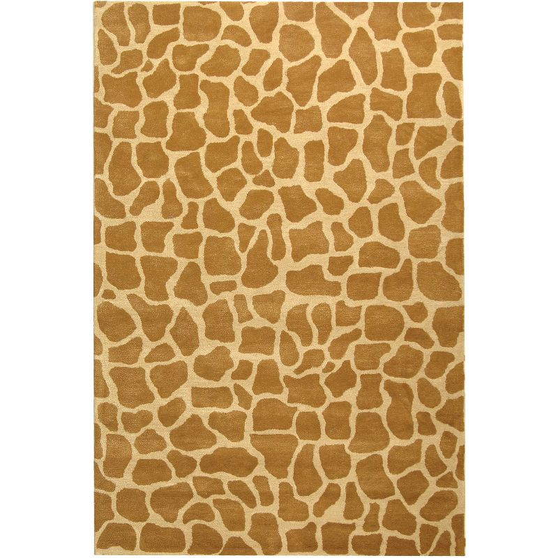 Soho SOH436 Hand Tufted Area Rug - Beige/Brown - 3'6"x5'6" - Safavieh.