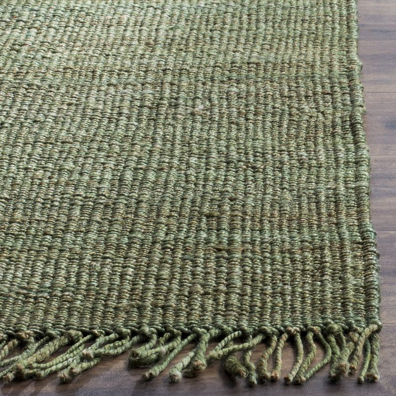 Natural Fiber NF368 Hand Woven Indoor Accent Rug - Green - 3'x5' - Safavieh