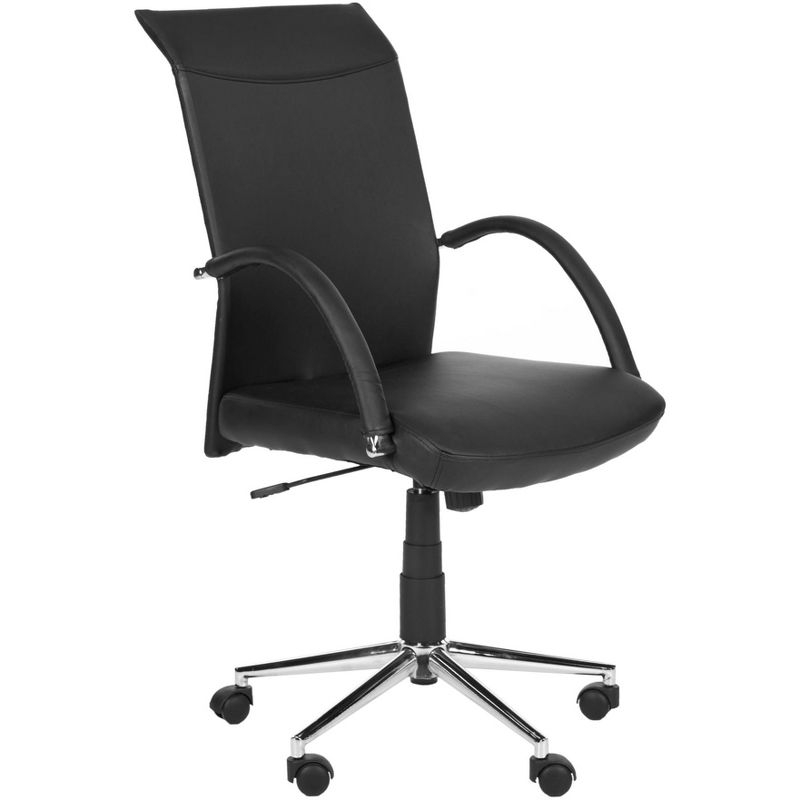 Dejana Desk Chair - Black - Safavieh