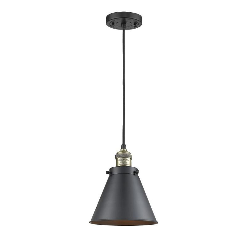 Innovations Lighting Appalachian 1 - Light Pendant in  Black Antique Brass