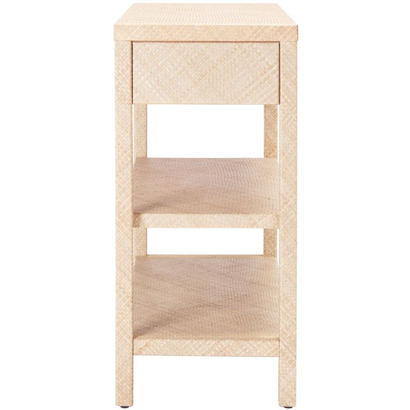 Apis Raffia Console Table - CNS6603A - Beige - Safavieh