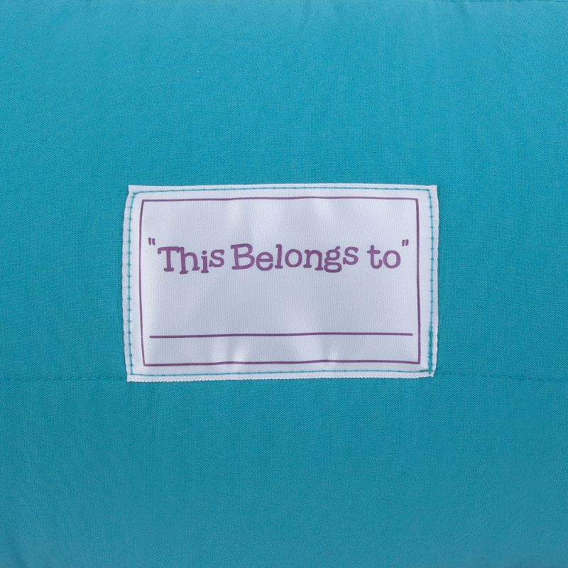 Disney Moana Feel The Waves Aqua, Coral and Violet with Pua Pig and Tropical Flowers Toddler Nap Mat