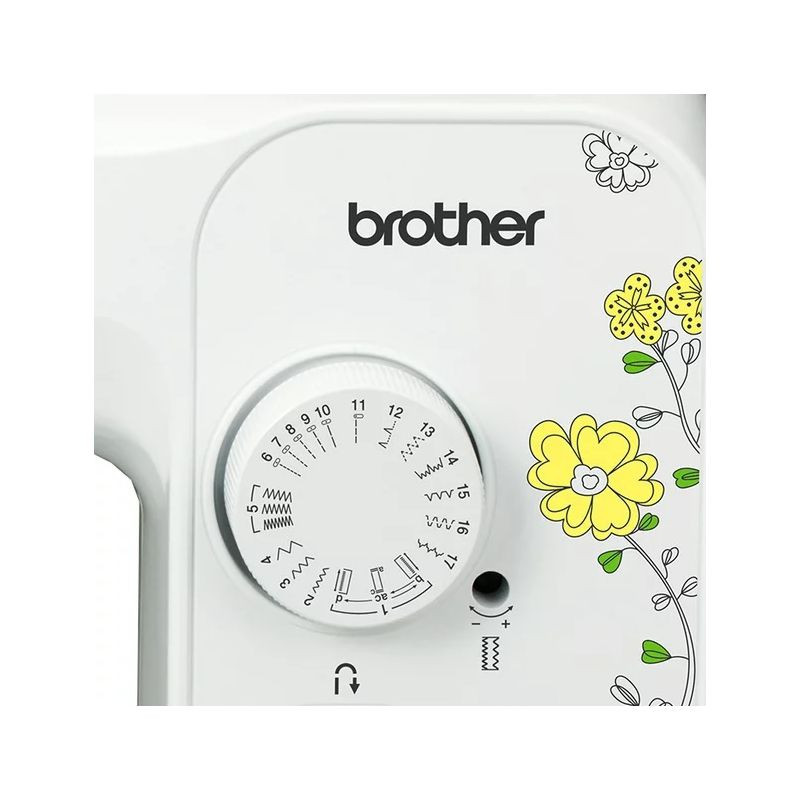 Brother SM1704 17-Stitch Free Arm Sewing Machine and Hard Plastic Storage and Carry Case