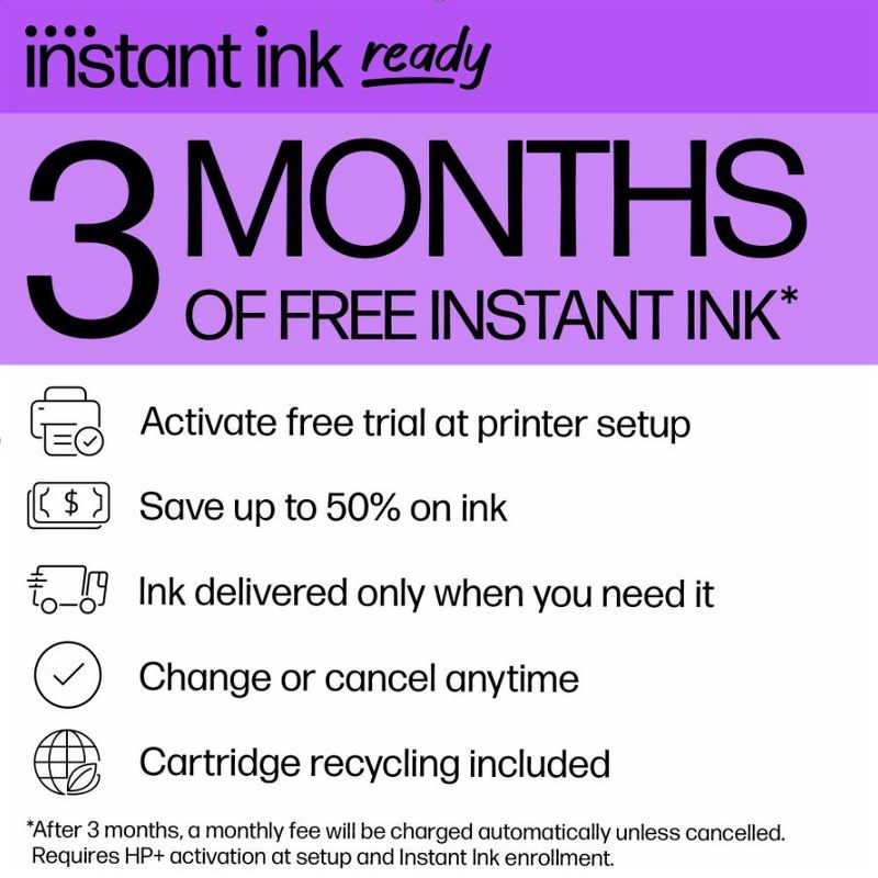 HP Inc. OfficeJet Pro 9135e Wireless All-in-One Printer with 3 Months of Instant Ink for free with HP Inc.+