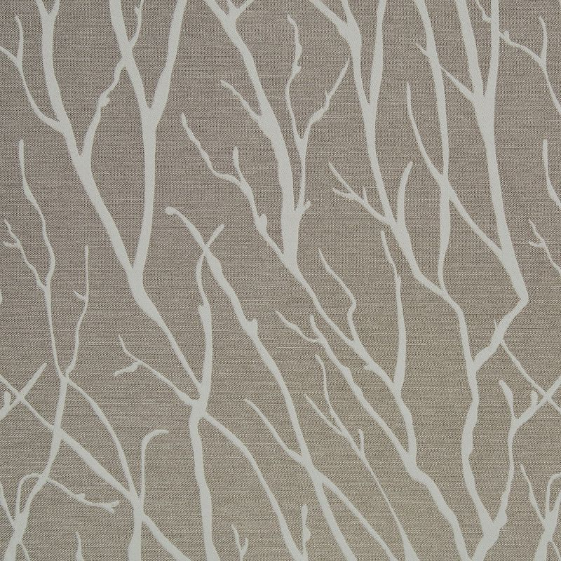 Set of 2 (63"x52") Forest Hill Woven Blackout Grommet Top Window Curtain Panel Gray/Cream - Exclusive Home