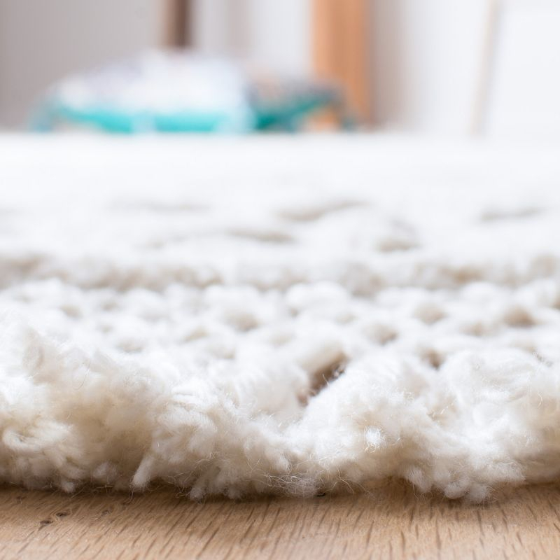 Casablanca CSB651 Hand Tufted Indoor Runner Rug - Ivory - 2'3"x10' - Safavieh