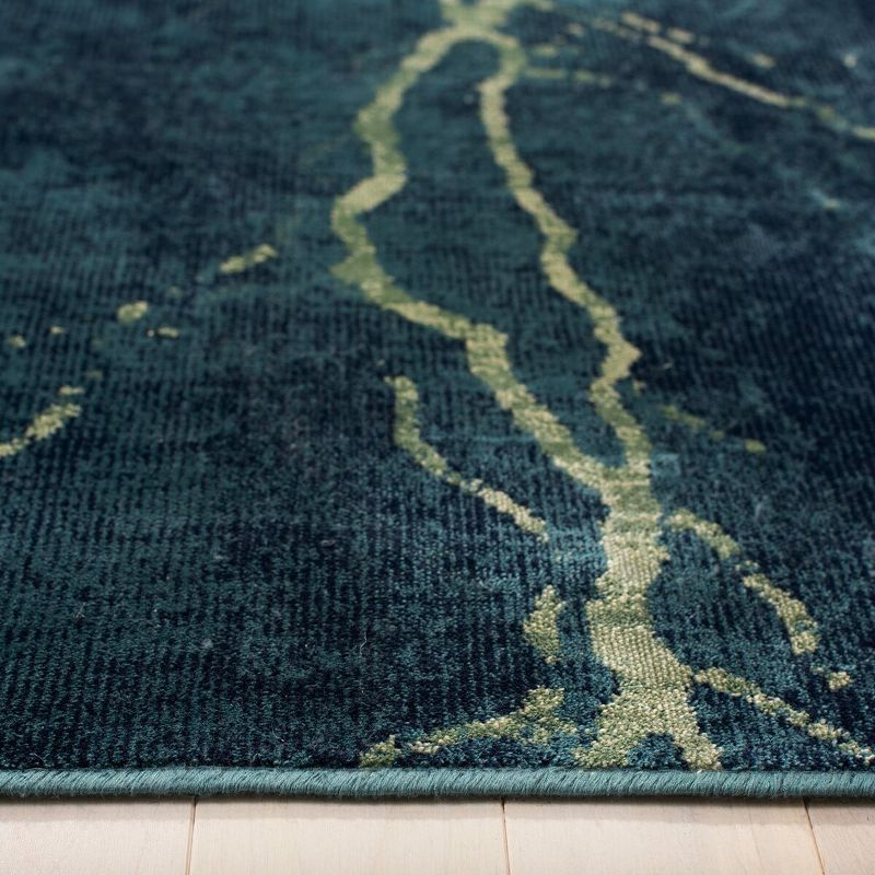 Constellation Vintage CNV748 Loomed Indoor Area Rug - Turquoise/Multi - 5'3"x7'6" - Safavieh