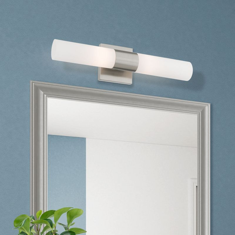 Livex Lighting Aero 2 - Light Vanity in  Brushed Nickel