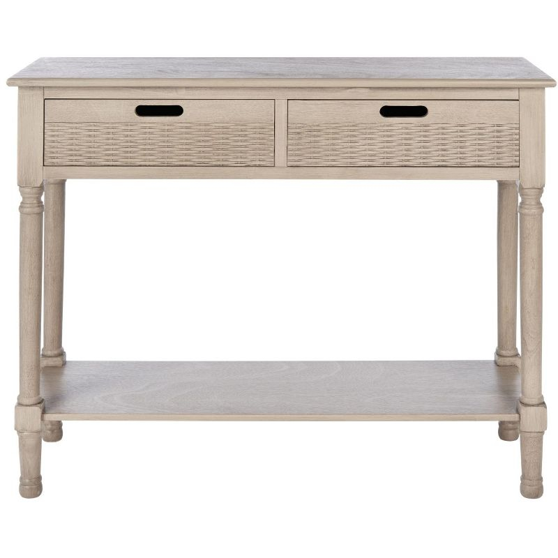 Landers 2 Drawer Console Table - CNS5710D - Beige - Safavieh