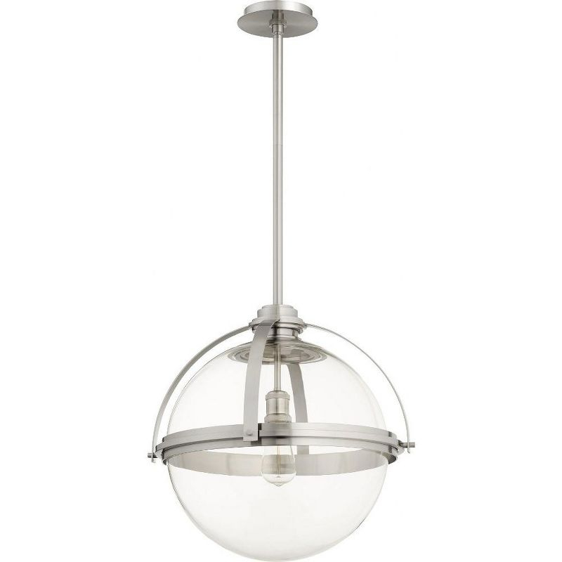 Quorum Lighting Meridian 1 - Light Pendant in  Satin Nickel