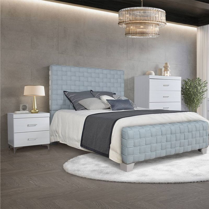 Saree Upholstered Standard Bed