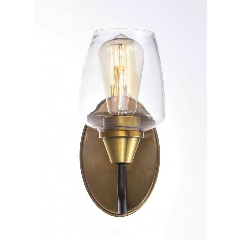 Maxim Lighting Goblet 1 - Light Wall Light in  Bronze/Antique Brass