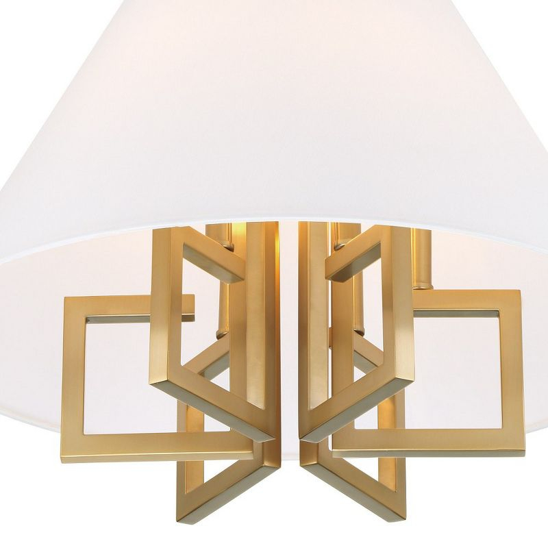 Crystorama Lighting Westwood 6 - Light Chandelier in  Vibrant Gold