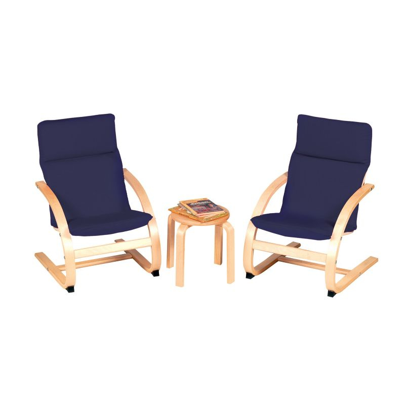 Guidecraft Preschool and Kiddie Rocker Kids Chair