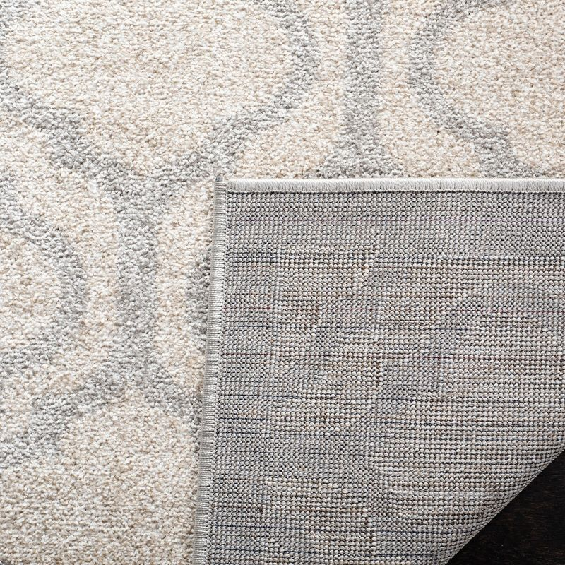 Amherst AMT402 Power Loomed Area Rug - Ivory/Light Grey - 8'9"x11'9" - Safavieh.