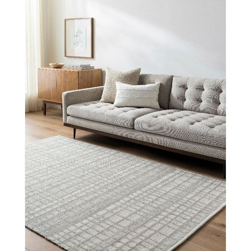 Mark & Day Ishaq 3'6"x5'6" Rectangle Woven Indoor Area Rugs Light Grey