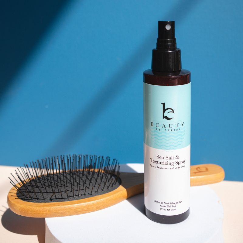 Beauty by Earth - Sea Salt Spray Hair Texturizer - Ocean Waves, 6 oz